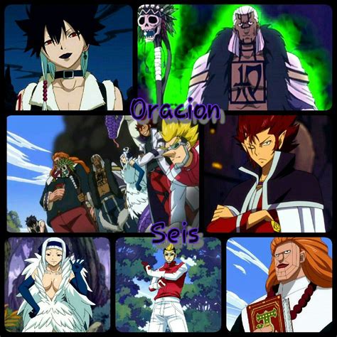 Fairy Tail – Oración Seis / Characters .